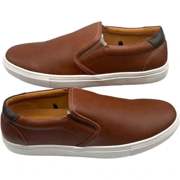 Skechers | Shoes | Nwt Steve Madden Tan Slipon Mens Sneakers  display picture 2